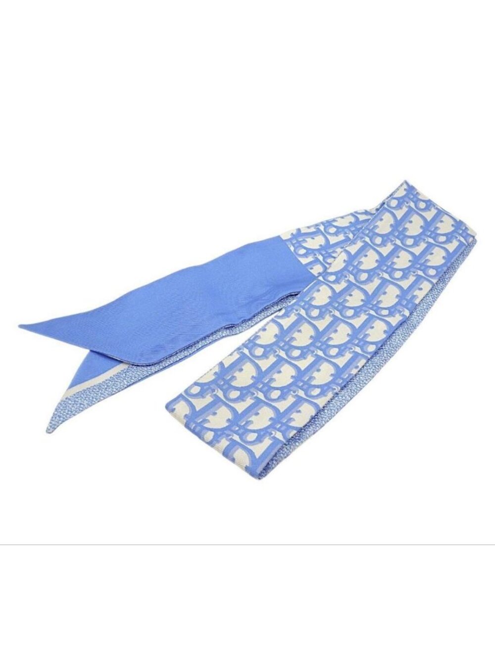 Dior Logo Ribbon Scarf